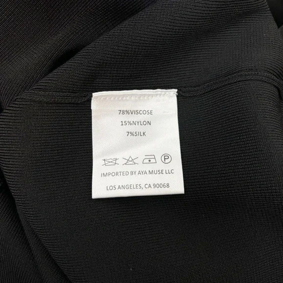 Flaw AYA MUSE Lero Dress in Black Size XL